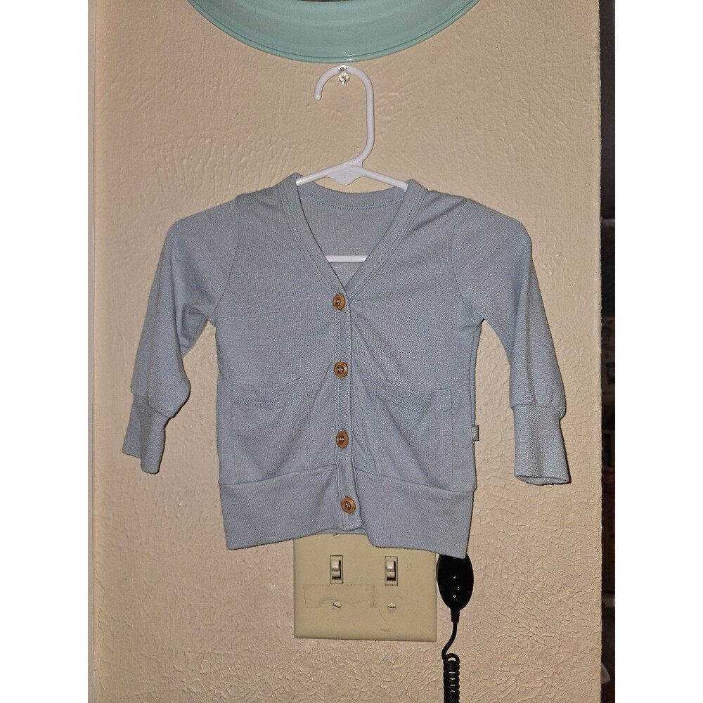 Kyte Baby Fog Cardigan 3-6mo